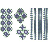 Водорастворимый флизелин для вышивки бисером или нитками ВРФ-19. (Схема или набор)